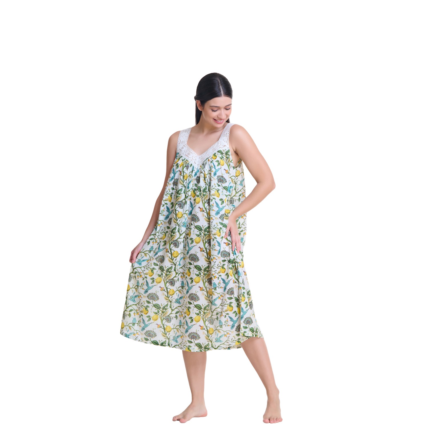 Arabella Lace V Neck